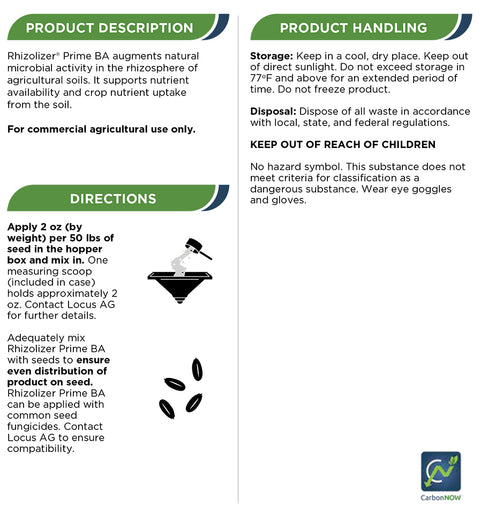 Rhizolizer Prime for Cover Crops