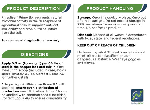 Rhizolizer Prime BA for Peas/Lentils/Chickpeas