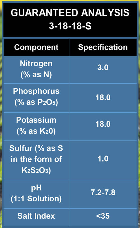 Liquid 3-18-18 Fertilizer